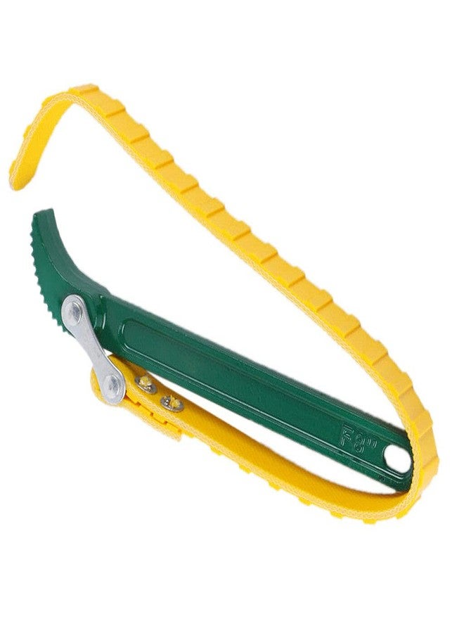 ISC Heavy-Duty Strap Wrench Oil Filter Tool Pipe Fittings Tools Single Sided Adjustable Wrench Combo (12" Inch Strap) - Image 1